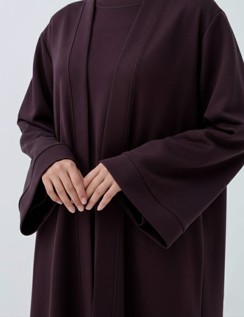 Serene Abaya Set 2-Piece -Mocha