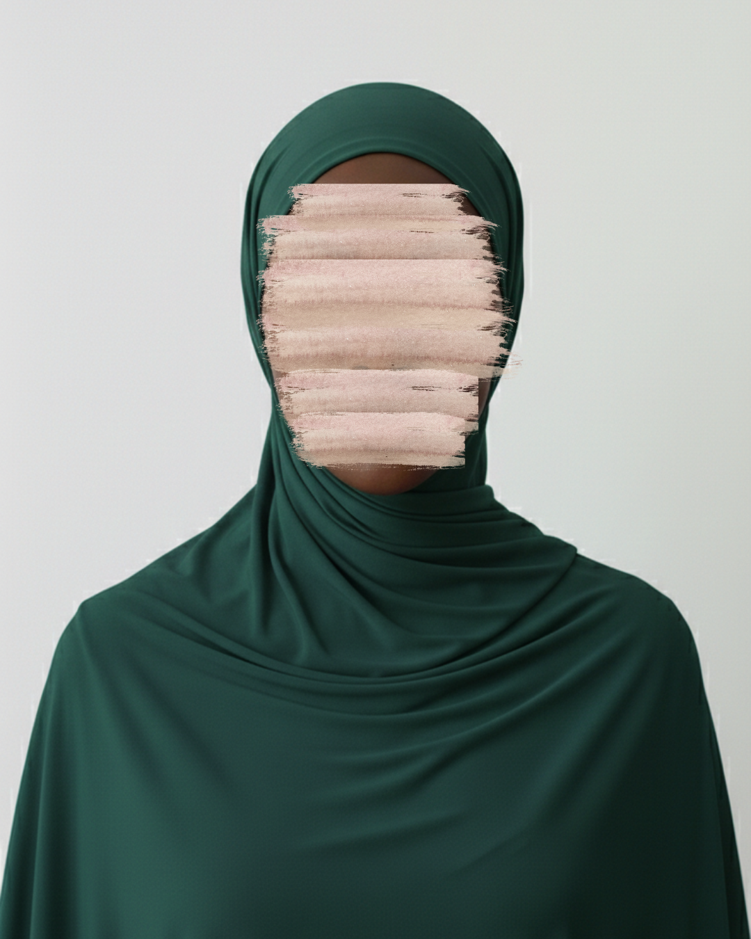 Premium Jersey Hijab - Emerald green