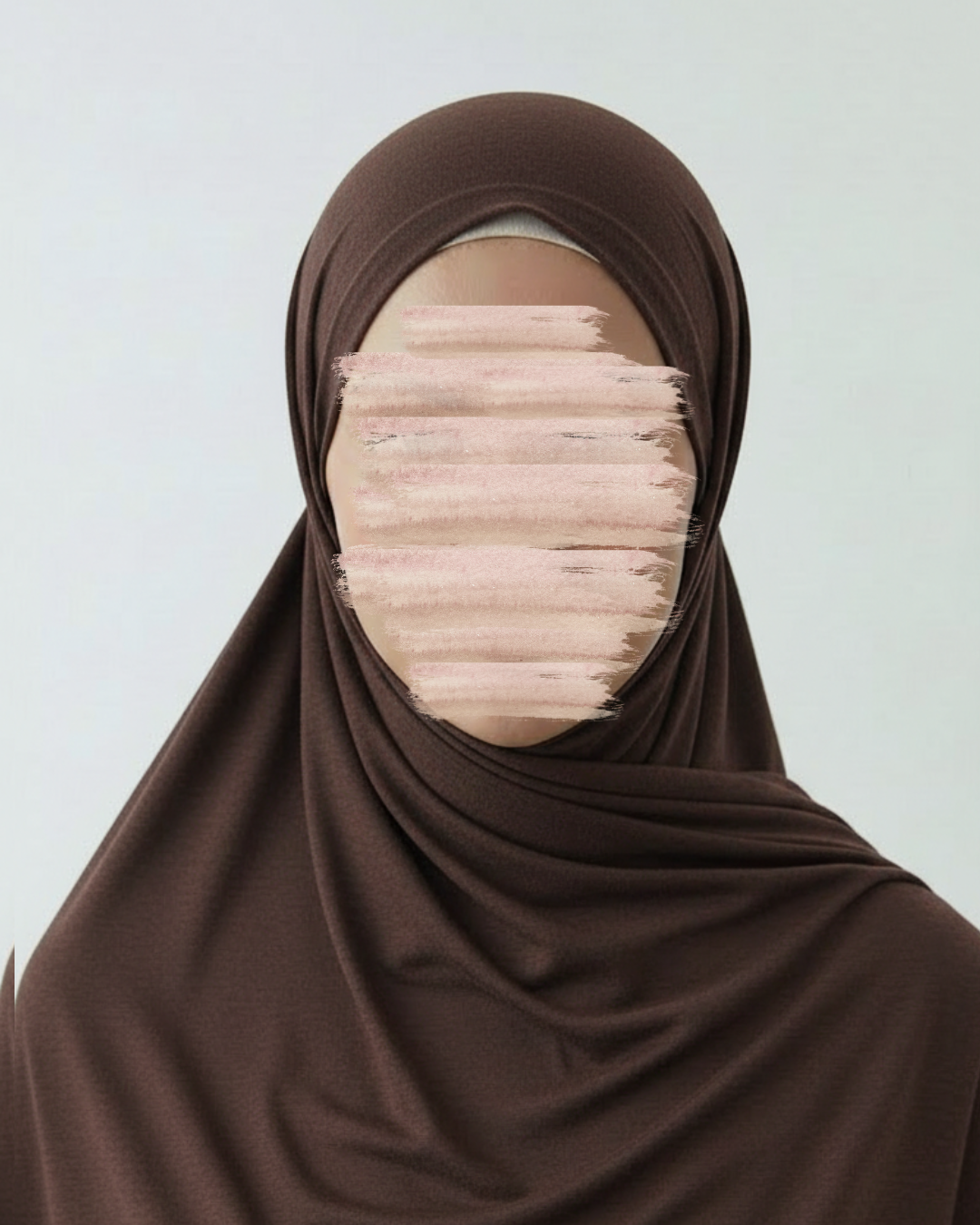 Cotton Jersey Hijab - Mocha