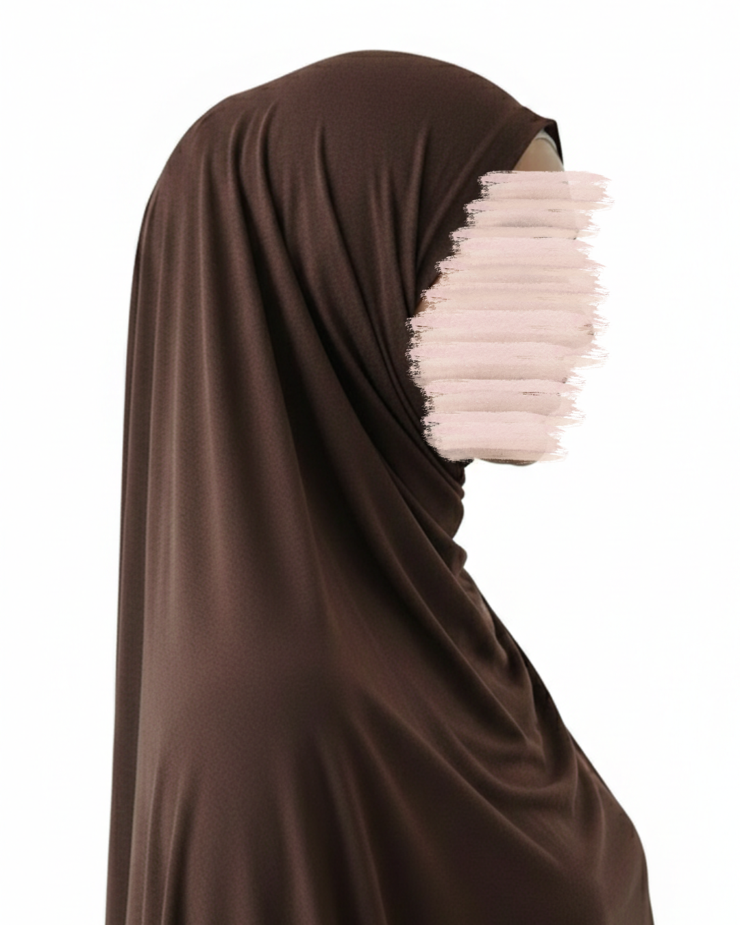Cotton Jersey Hijab - Mocha