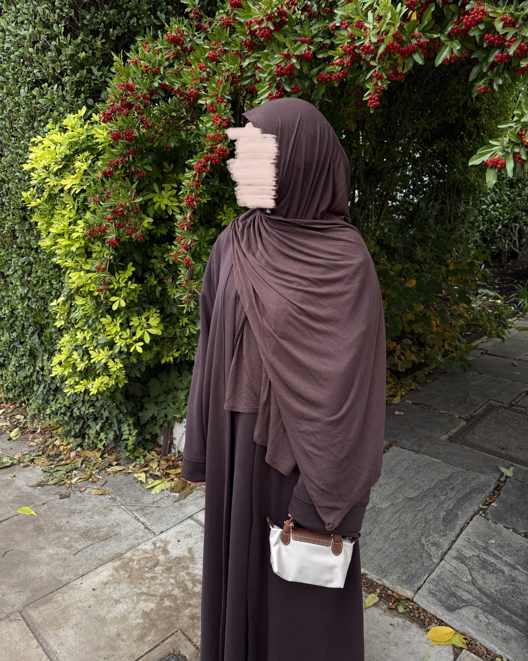 Cotton Jersey Hijab - Mocha